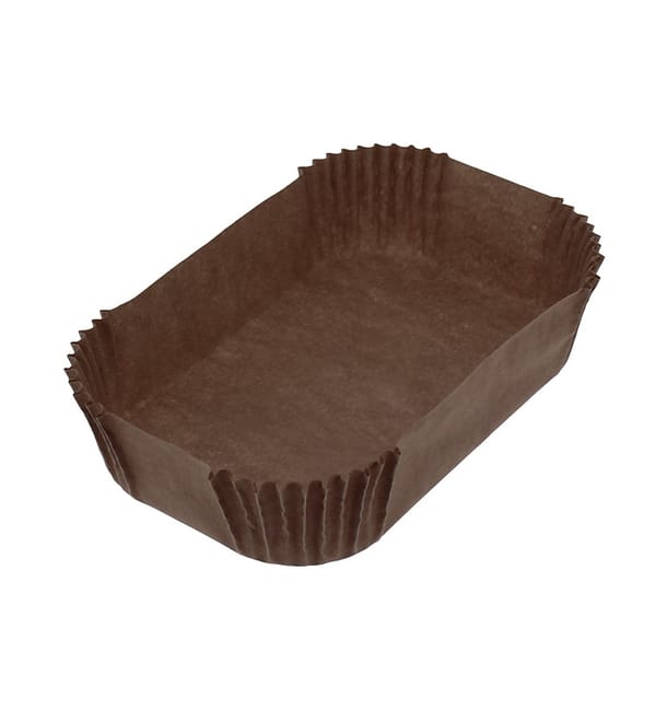 Cápsula de Papel para Molde Marrón 13,8x8,9x3,5cm (200 Uds) Cápsula de Papel para Molde Marrón 13,8x8,9x3,5cm (200 Uds)