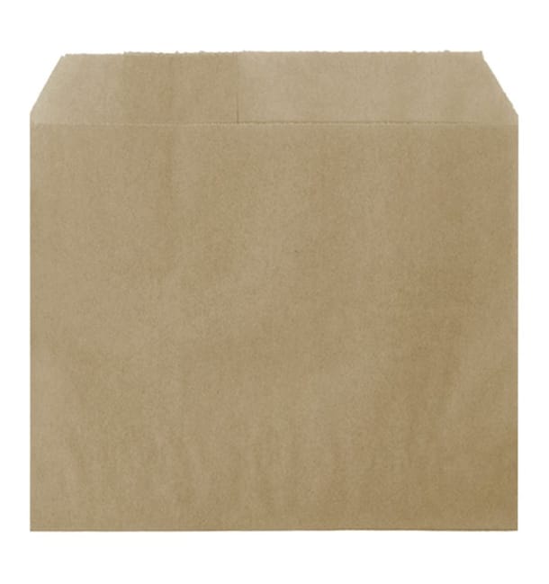 Sobre para Patatas Fritas Kraft Antigrasa 12x12cm (250 Uds) Sobre para Patatas Fritas Kraft Antigrasa 12x12cm (250 Uds)