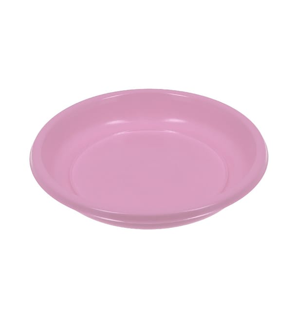 Plato Hondo Reutilizable Económico PS Rosa Ø20,5cm (25 Uds) Plato Hondo Reutilizable Económico PS Rosa Ø20,5cm (25 Uds)