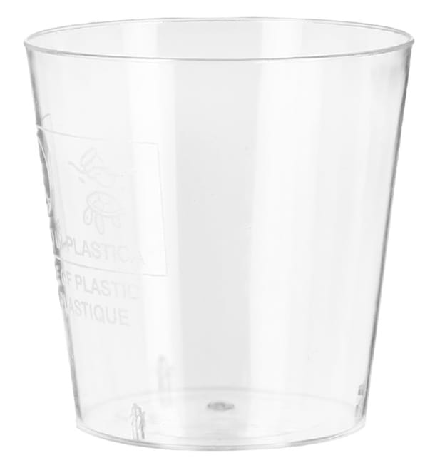 Vaso Plástico Chupito Moon PS Cristal 40ml (50 Uds)