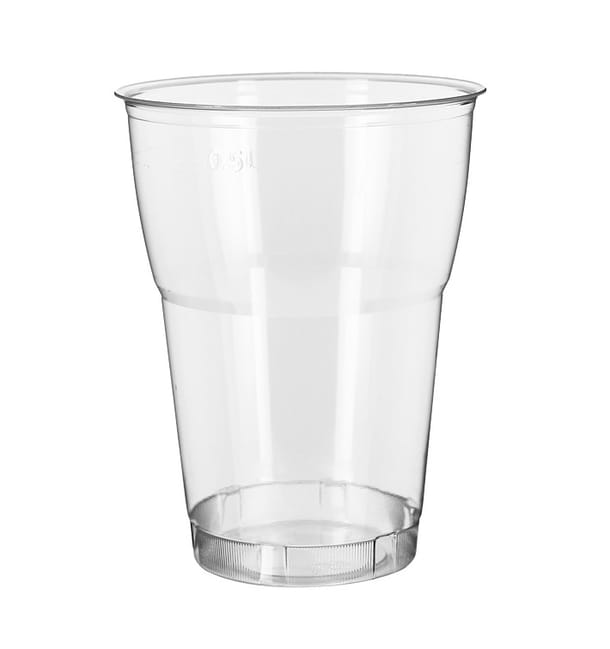 Vaso Reutilizable PS "Diamant" Cristal 600ml Ø9,4cm (25 Uds) Vaso Reutilizable PS "Diamant" Cristal 600ml Ø9,4cm (25 Uds)
