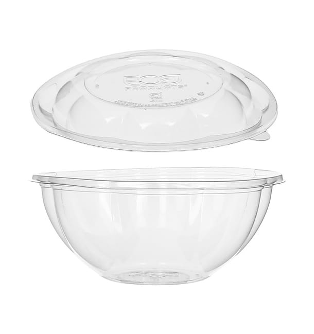 Ensaladera Con Tapa PLA 710ml (50 Uds) Ensaladera Con Tapa PLA 710ml (50 Uds)