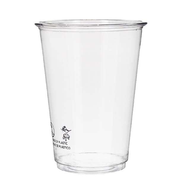 Vaso de Plástico Rígido de PET 9Oz/280ml Ø7,5cm (50 Uds) Vaso de Plástico Rígido de PET 9Oz/280ml Ø7,5cm (50 Uds)