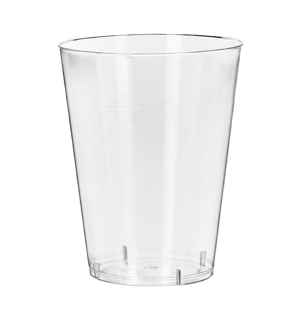 Vaso de Plástico Transparente 200 ml (1000 Uds)