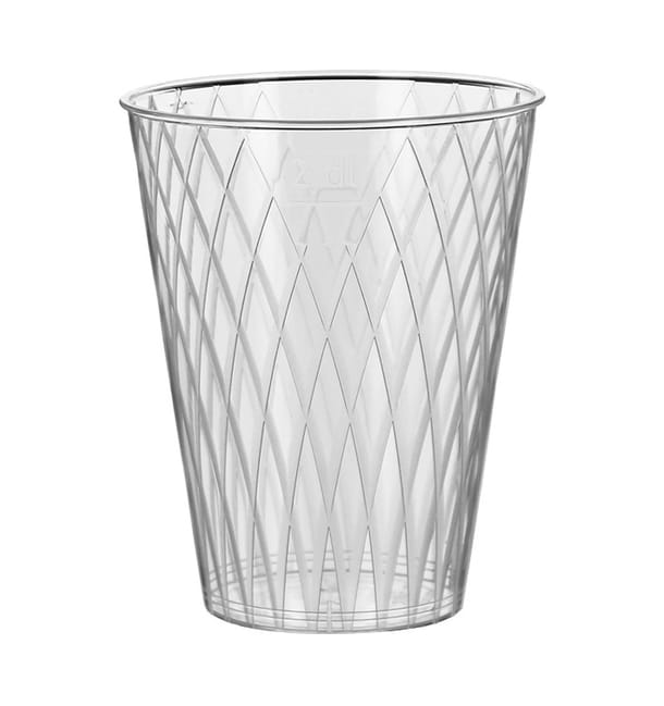 Vaso Inyectado Rombos PS 200 ml (1000 Uds) Vaso Inyectado Rombos PS 200 ml (1000 Uds)