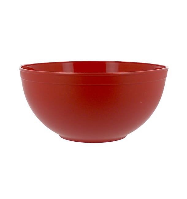 Bol Reutilizable Durable PP Mineral Rojo 2l Ø20cm (36 Uds) Bol Reutilizable Durable PP Mineral Rojo 2l Ø20cm (36 Uds)