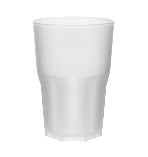 Vaso de Plástico Transparente PP Ø85mm 400ml (5 Uds) Vaso de Plástico Transparente PP Ø85mm 400ml (5 Uds)