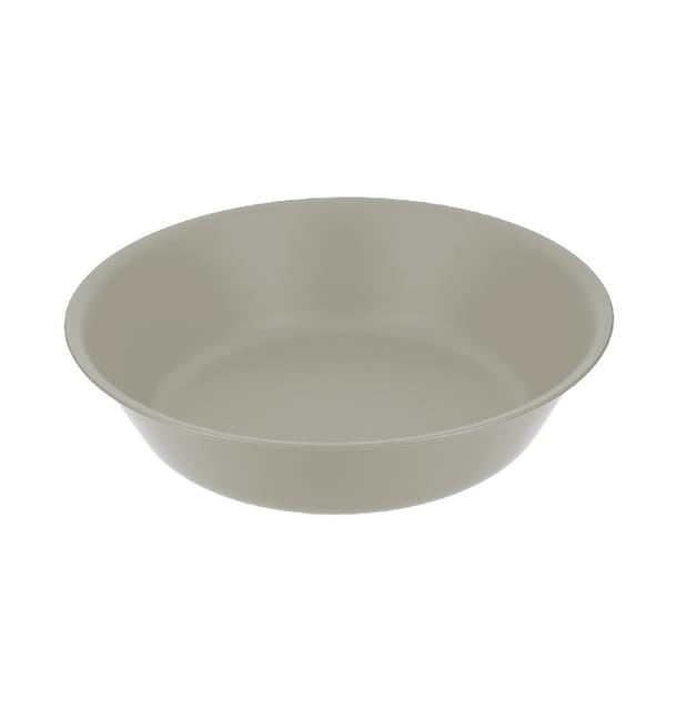 Plato Reutilizable Durable PP Mineral Gris Ø18cm (54 Uds) Plato Reutilizable Durable PP Mineral Gris Ø18cm (54 Uds)