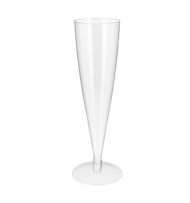 Copa de Plástico para Cava Transparente 150ml 2P (432 Uds) Copa de Plástico para Cava Transparente 150ml 2P (432 Uds)