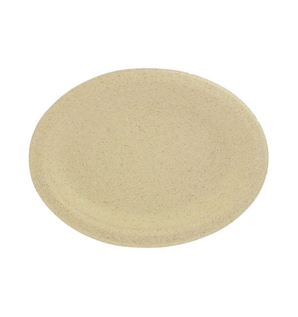 Plato Oval de Pulpa de Trigo Natural 26x20cm (800 Uds) Plato Oval de Pulpa de Trigo Natural 26x20cm (800 Uds)