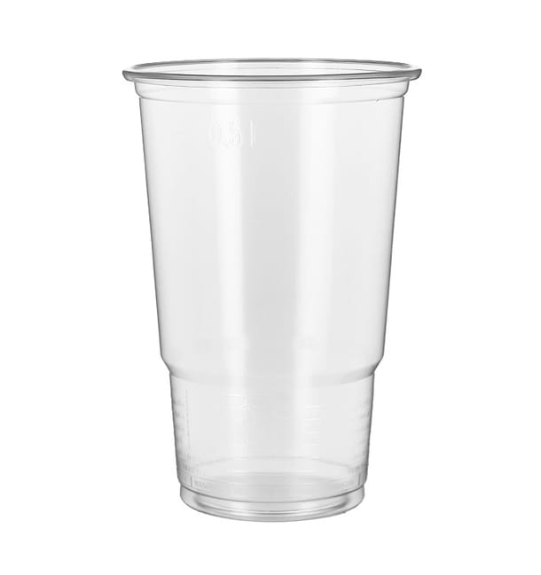 Vaso de Plástico PP Transparente 615ml (50 Uds) Vaso de Plástico PP Transparente 615ml (50 Uds)