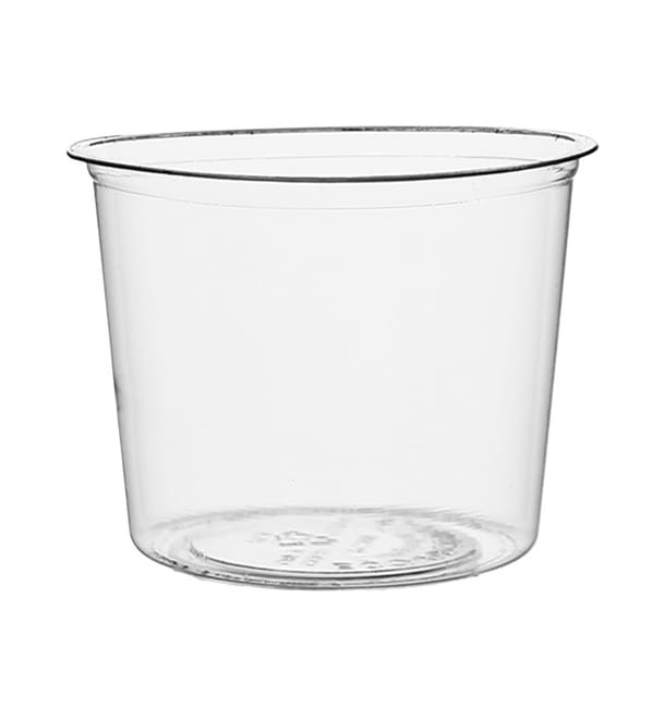 Tarrina PLA Transparente para Salsas 120ml Ø7,0cm (100 Uds) Tarrina PLA Transparente para Salsas 120ml Ø7,0cm (100 Uds)