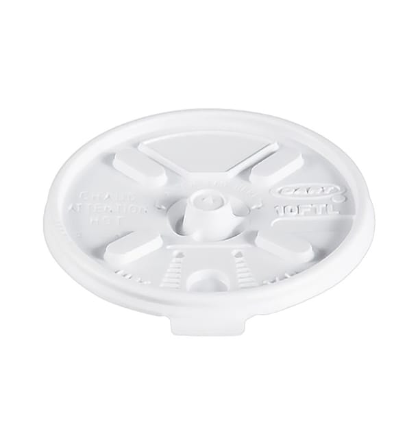 Tapa Travel Recerrable PS Blanco Ø8,6cm (100 Uds) Tapa Travel Recerrable PS Blanco Ø8,6cm (100 Uds)