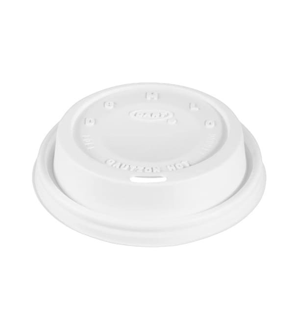Tapa Travel PS para Vaso "Cappuccino" Blanca Ø8,6cm (1000 Uds) Tapa Travel PS para Vaso "Cappuccino" Blanca Ø8,6cm (1000 Uds)