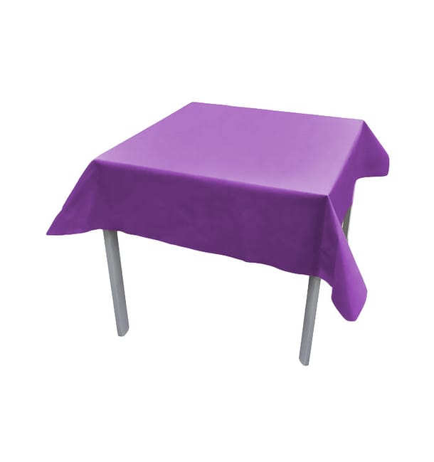 Mantel Novotex No Tejido Lila 120x120cm (150 Uds) Mantel Novotex No Tejido Lila 120x120cm (150 Uds)
