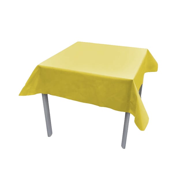 Mantel Novotex No Tejido Amarillo 120x120cm (150 Uds) Mantel Novotex No Tejido Amarillo 120x120cm (150 Uds)
