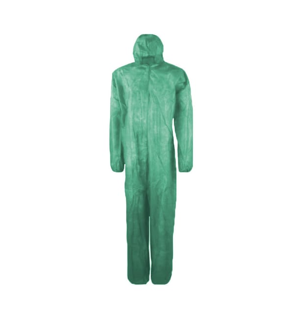 Mono TST PP Con Capucha y Cierre Cremallera Talla XL Verde (1 Ud) Mono TST PP Con Capucha y Cierre Cremallera Talla XL Verde (1 Ud)