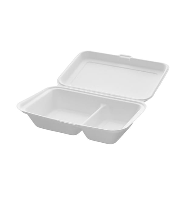 Envase Hamburguesa 2C Caña de Azúcar 240x125x65mm (400 Uds) Envase Hamburguesa 2C Caña de Azúcar 240x125x65mm (400 Uds)