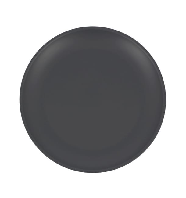Plato Reutilizable Durable PP Mineral Antracita Ø23,5cm (54 Uds) Plato Reutilizable Durable PP Mineral Antracita Ø23,5cm (54 Uds)
