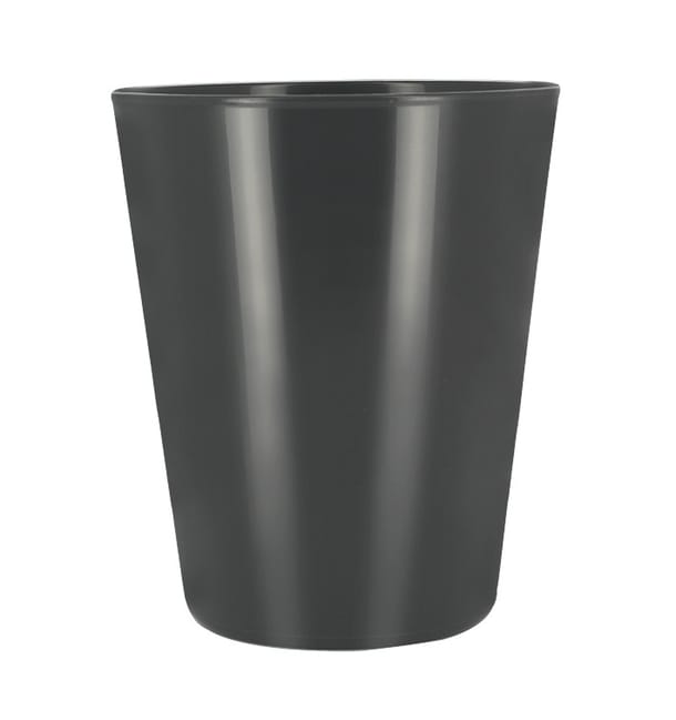 Vaso Reutilizable Durable PP Mineral Antracita 330ml (6 Uds) Vaso Reutilizable Durable PP Mineral Antracita 330ml (6 Uds)
