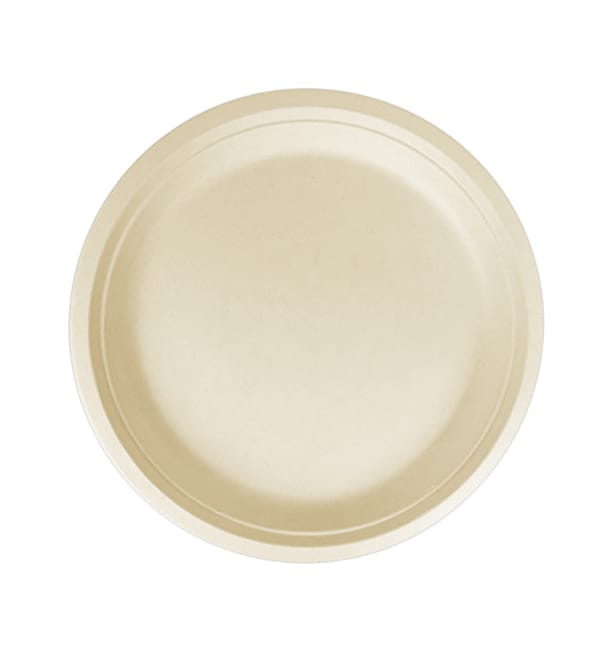 Plato Caña de Azucar Natural Ø300mm (200 Uds) Plato Caña de Azucar Natural Ø300mm (200 Uds)