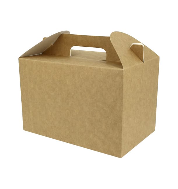 Caja de Menu Kraft 225x145x150mm (150 Uds) Caja de Menu Kraft 225x145x150mm (150 Uds)