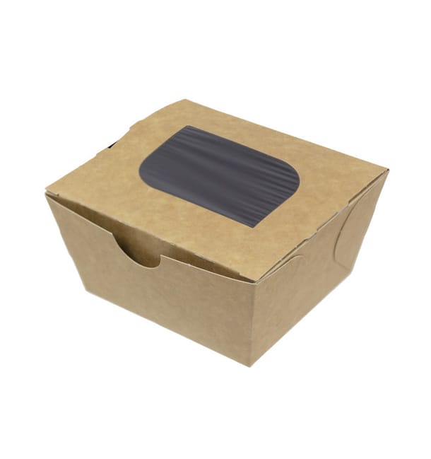 Envase de Carton Premium 11x10x5,5cm 400ml (25 Uds) Envase de Carton Premium 11x10x5,5cm 400ml (25 Uds)