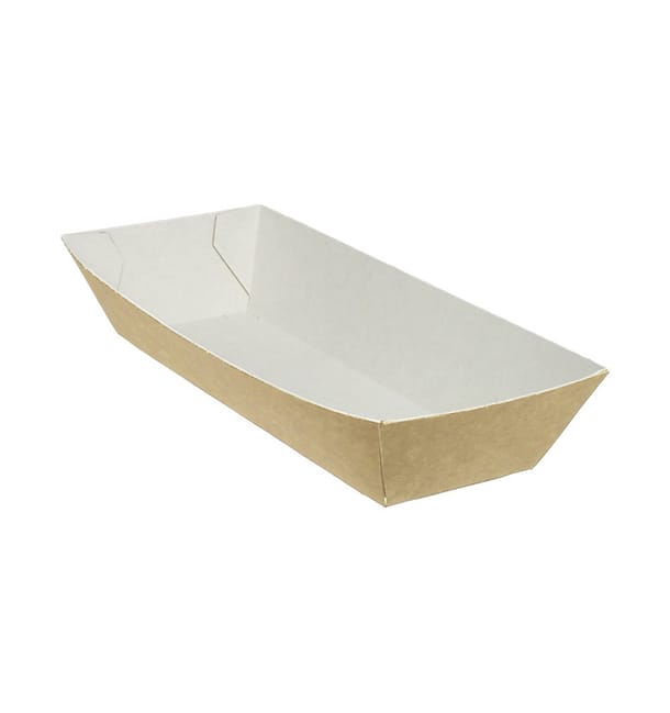 Barqueta Kraft Hot Dog 17x5,5x3,8cm (25 Uds) Barqueta Kraft Hot Dog 17x5,5x3,8cm (25 Uds)