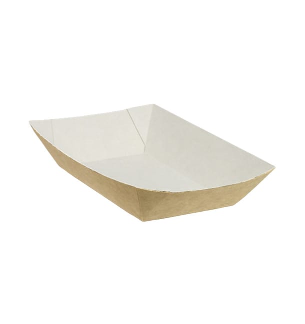 Barqueta 300ml Kraft 11x7x3,5cm (25 Uds) Barqueta 300ml Kraft 11x7x3,5cm (25 Uds)