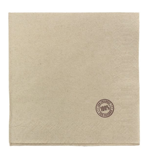 Servilleta de Papel Eco "Recycled" 33x33cm 1C (100 Uds) Servilleta de Papel Eco "Recycled" 33x33cm 1C (100 Uds)