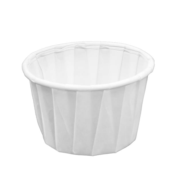 Tarrina de Papel Plisado de 37ml (250 Uds) Tarrina de Papel Plisado de 37ml (250 Uds)