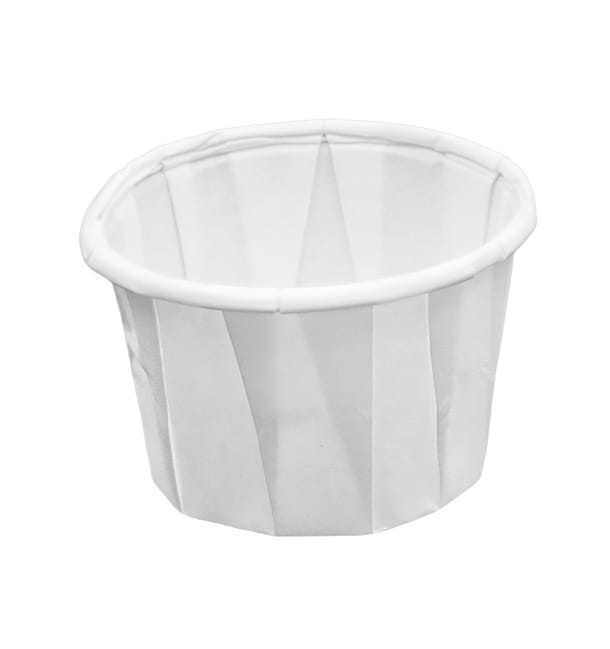 Tarrina de Papel Plisado de 30ml (250 Uds) Tarrina de Papel Plisado de 30ml (250 Uds)