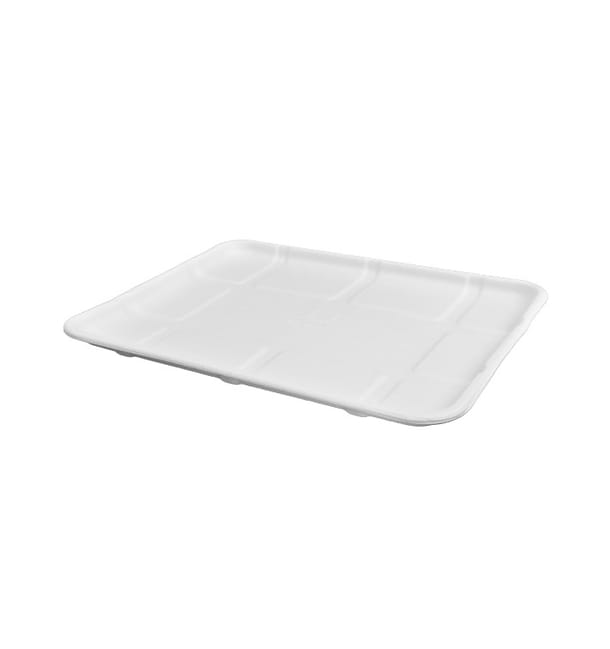 Bandeja de Caña de Azúcar 26,8x21,6cm (50 Uds) Bandeja de Caña de Azúcar 26,8x21,6cm (50 Uds)