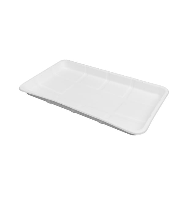 Bandeja de Caña de Azúcar 37,5x21cm (50 Uds) Bandeja de Caña de Azúcar 37,5x21cm (50 Uds)