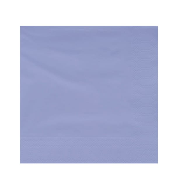 Servilleta Papel Cenefa 20x20cm 2C Lila (6000 Uds) Servilleta Papel Cenefa 20x20cm 2C Lila (6000 Uds)