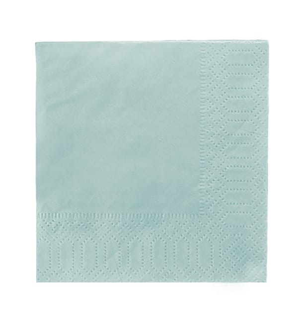 Servilleta Papel Cenefa 20x20 2C Celeste (100 Uds) Servilleta Papel Cenefa 20x20 2C Celeste (100 Uds)