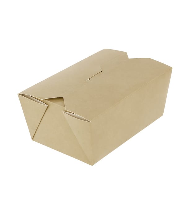 Caja Americana Kraft 13x8,5x6cm 700ml (360 Uds) Caja Americana Kraft 13x8,5x6cm 700ml (360 Uds)