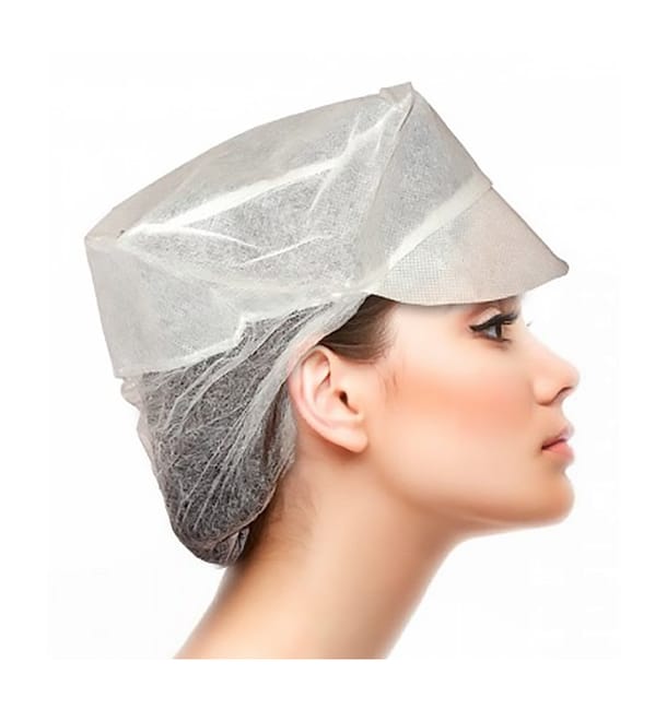 Gorros Visera de Polipropileno con Recogepelos (1000 Uds) Gorros Visera de Polipropileno con Recogepelos (1000 Uds)