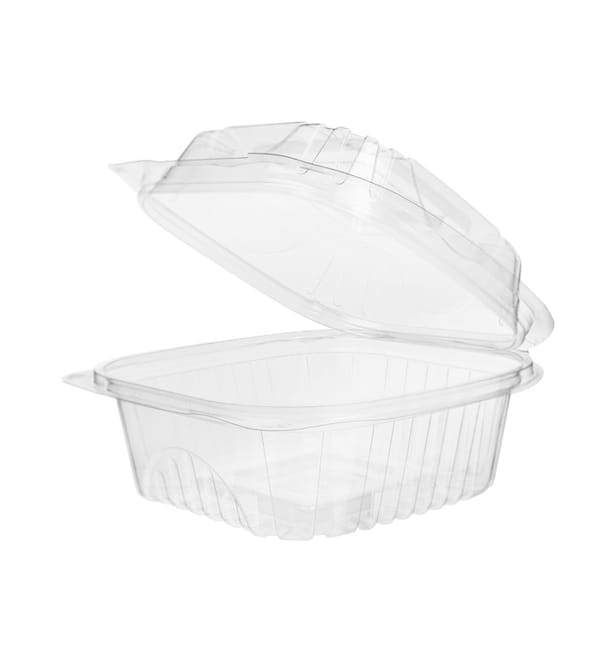 Ensaladera Bisagra PLA 15,0x15,0x7,5cm (240 Uds) Ensaladera Bisagra PLA 15,0x15,0x7,5cm (240 Uds)