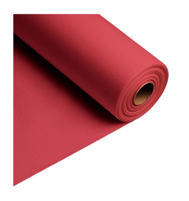Mantel Camino Airlaid Rojo 0,4x48m Precorte 30cm (1 Ud) Mantel Camino Airlaid Rojo 0,4x48m Precorte 30cm (1 Ud)