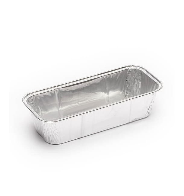 Envase de Aluminio para Plum Cake 750 ml Envase de Aluminio para Plum Cake 750 ml