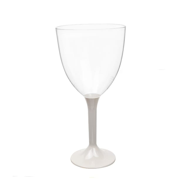 Copa Plástico Vino Pie Beige 300ml 2P (20 Uds) Copa Plástico Vino Pie Beige 300ml 2P (20 Uds)