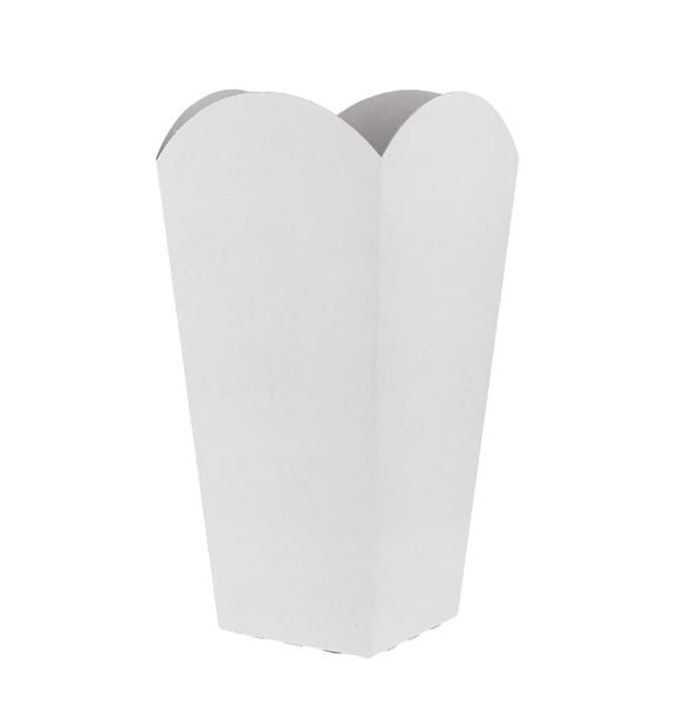 Caja Palomitas Pequeña Blanca 45gr 6,5x8,5x15cm (25 Uds) Caja Palomitas Pequeña Blanca 45gr 6,5x8,5x15cm (25 Uds)