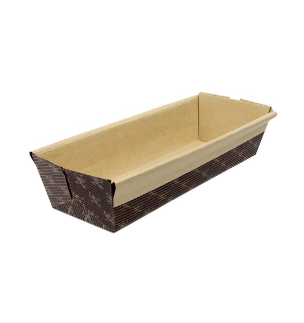 Molde Horno Kraft 19,7x6,5x4,8cm (480 Uds) Molde Horno Kraft 19,7x6,5x4,8cm (480 Uds)