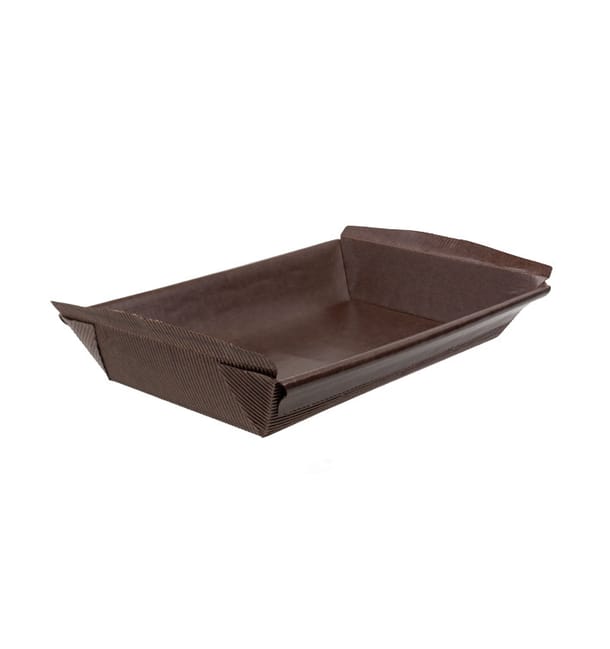 Molde Horno Kraft 21x12x4,5cm (85 Uds) Molde Horno Kraft 21x12x4,5cm (85 Uds)