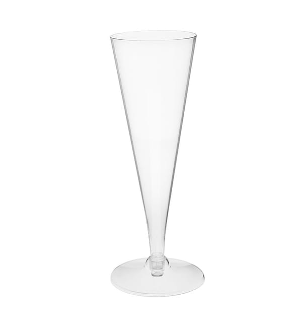 Copa de Plástico Reutilizable 2P PS Cava 120ml (120 Uds) Copa de Plástico Reutilizable 2P PS Cava 120ml (120 Uds)