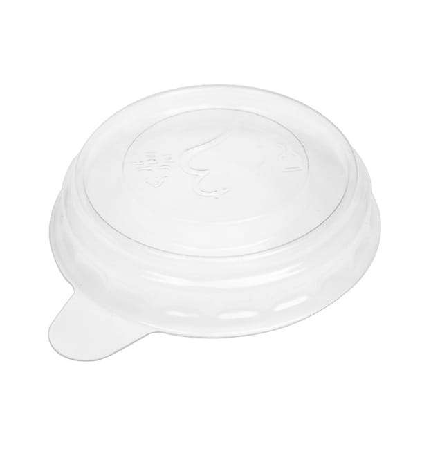 Tapa PET Transparente para Tarrina Salsas 30ml Ø4,3cm (50 Uds) Tapa PET Transparente para Tarrina Salsas 30ml Ø4,3cm (50 Uds)