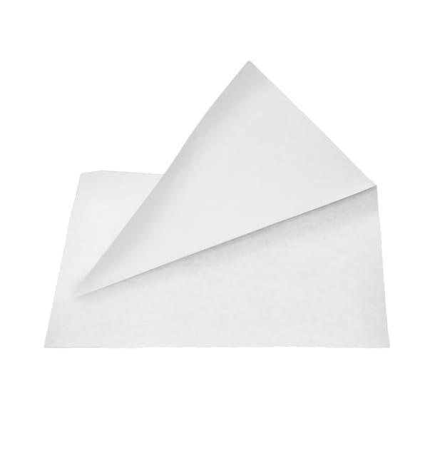Bolsa Antigrasa Abierta 15x13/10cm Blanco (100 Uds) Bolsa Antigrasa Abierta 15x13/10cm Blanco (100 Uds)