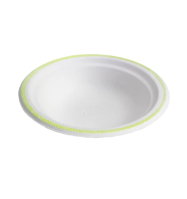 Bol de Cartón Chinet 460ml Blanco BiColor Ø18cm (125 Uds) Bol de Cartón Chinet 460ml Blanco BiColor Ø18cm (125 Uds)