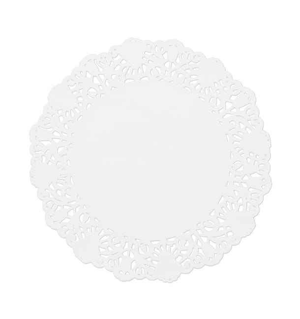 Rodal de Papel Calado Blanco Litos Ø140mm (2000 Uds) Rodal de Papel Calado Blanco Litos Ø140mm (2000 Uds)